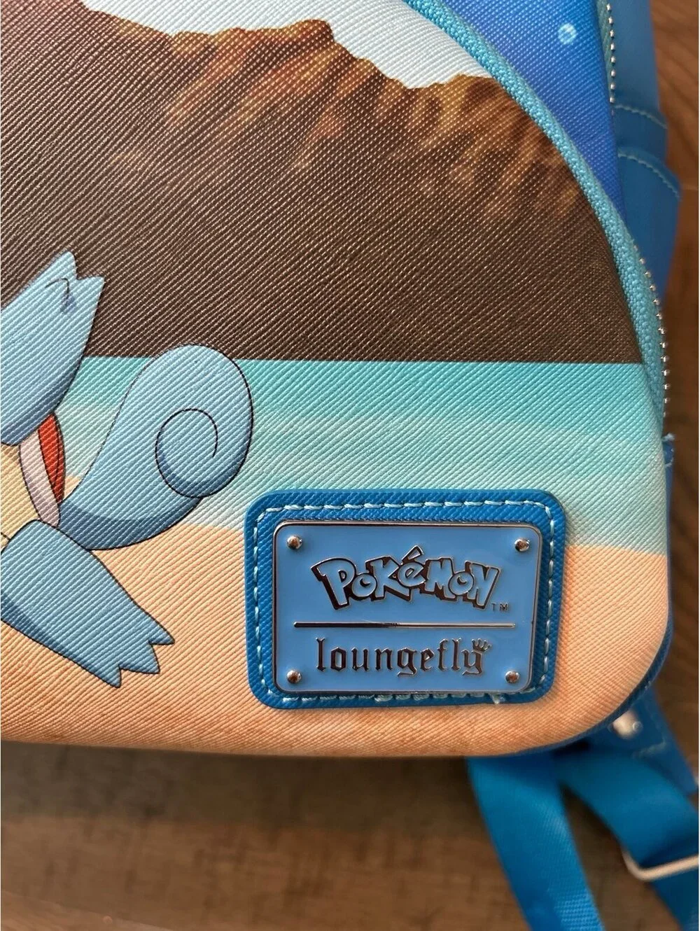 Pokemon Squirtle Wartortle Blastoise Mini Backpack Loungefly Blue Bag